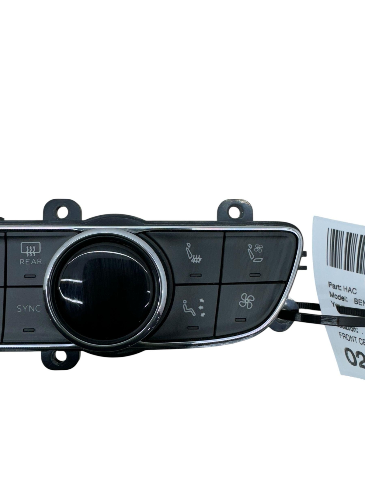 2016-2020 BENTLEY BENTAYGA FRONT DASH HVAC HEAT SEAT TEMPERATURE CONTROL SWITCH