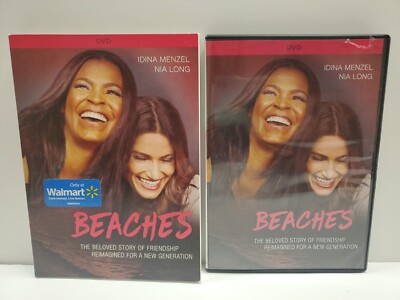 Lifetime Beaches DVD VGC Idina Menzel, Nia Long Lionsgate Widescreen 2016 Dolby