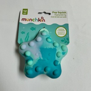 Munchkin Pop Squish Popping Bath Toy Starfish Ages 12M