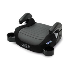 Graco TurboBooster 2.0 Backless Booster Seat Gray/Black Cup Holder Armrests