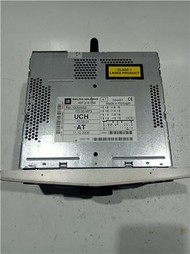 13255553 SISTEMA AUDIO / RADIO CD / 7964 PER OPEL ASTRA H BERLINA 2004-> 1.6 - Foto 1 di 3