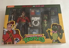 NECA Teenage Mutant Ninja Turtles Dirk Savage & Mona Lisa 2-Pack- NIB