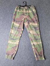 Polo Ralph Lauren Boy's Size Medium 10-12 Tapered Cotton Camouflage Pants Green
