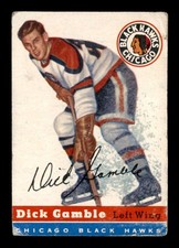 1954 Topps #1 Dick Gamble   GOOD X3380805