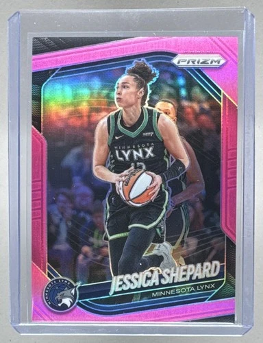 Jessica Shepard 2025 Panini WNBA Prizm #137 Pink /175