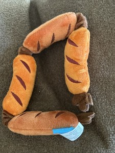BarkBox Lickin' Links Squeaky Dog Toy Plush Fetch Tug & Shake 22"