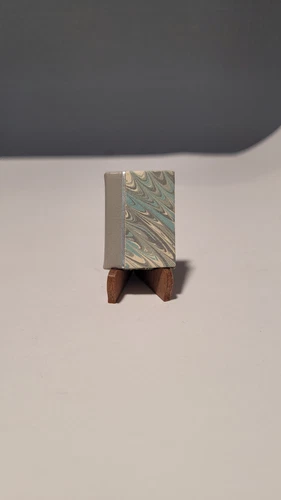Vintage Miniature Book "Musical Boxes" Signed By Mark Palkovic Miriam Irwin