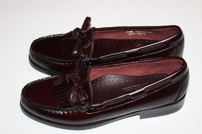 Sebago Women's Size 7.5 Brown Leather Tassel Loafers - MINT NEVER WORN!!