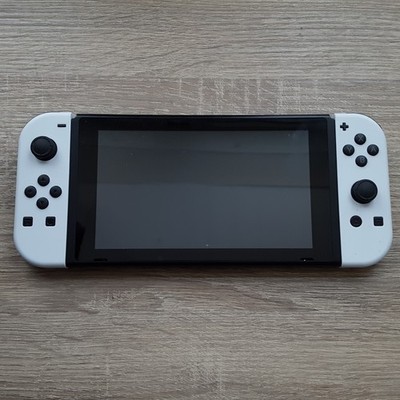 Nintendo Switch Konsole Schwarz mit 2 Ersatz Joy-Cons Weiss HAC-001 NUR KONSOLE