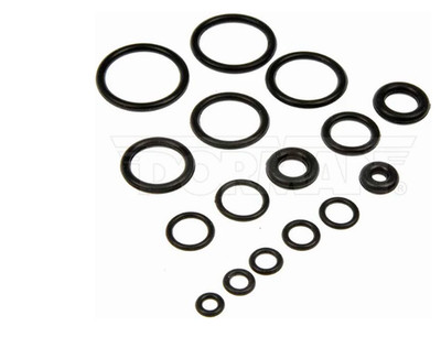 Dorman 80000 O-Ring Assortment Rubber Sealing Kit 16 Piece Round O-Rings