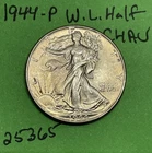 1944-P Walking Liberty Silver Half Dollar 50c Choice AU Abt Uncirculated US Coin