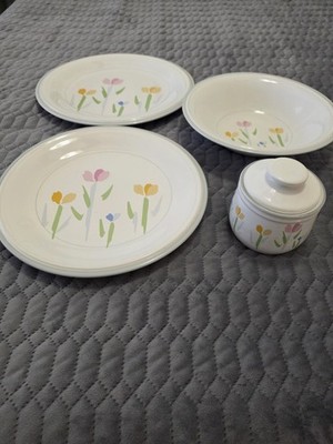 Studio Nova By MIKASA, JAPAN, Stoneware Serving Set, Fresh Mint, Pastels, Match!