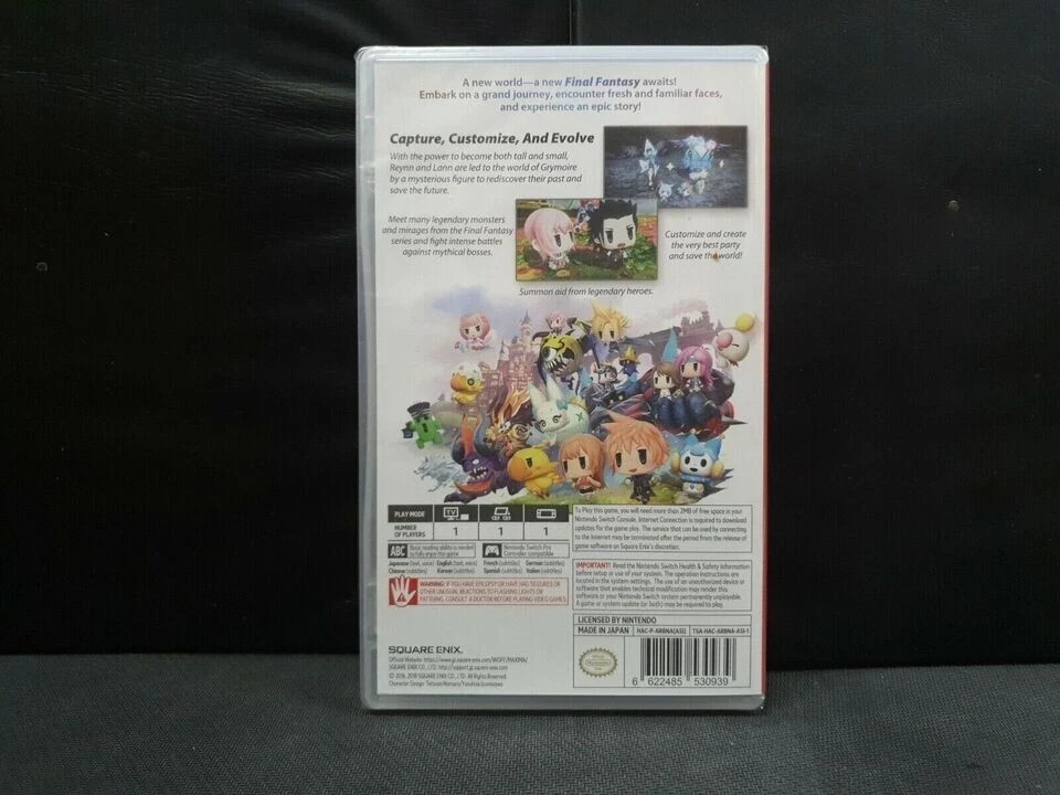 ASIA ENGLISH VER) Nintendo Switch World of Final Fantasy Maxima