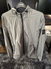 Marshall Artist Men's Jacket Size XXL Grey/Silver Fits Like An XL