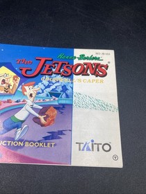 Jetsons Cogswells Capers (Nintendo NES) MANUAL ONLY - Excellent Condition