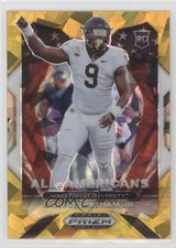 2021 Panini Prizm Draft Picks All-American Gold Ice Carlos Basham Jr Boogie d7k