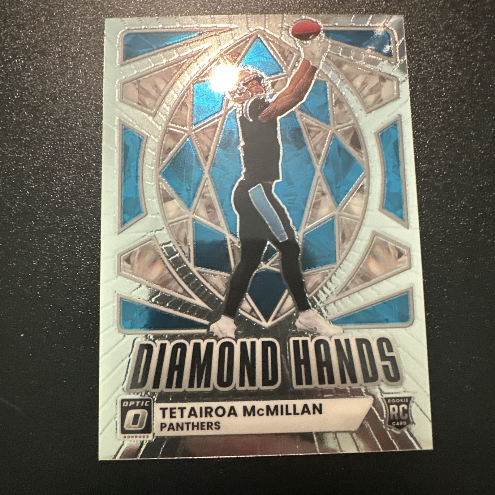2025 Panini Donruss Optic - Diamond Hands Tetairoa McMillan #2 (RC)