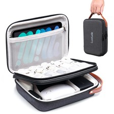 Electronics Organizer Travel Case, Portable Tech Organizer for Working/Travel...