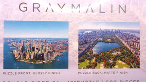 Gray Malin NYC 500 Pcs. Double-Sided Puzzle – Manhattan & Central Park Views-New