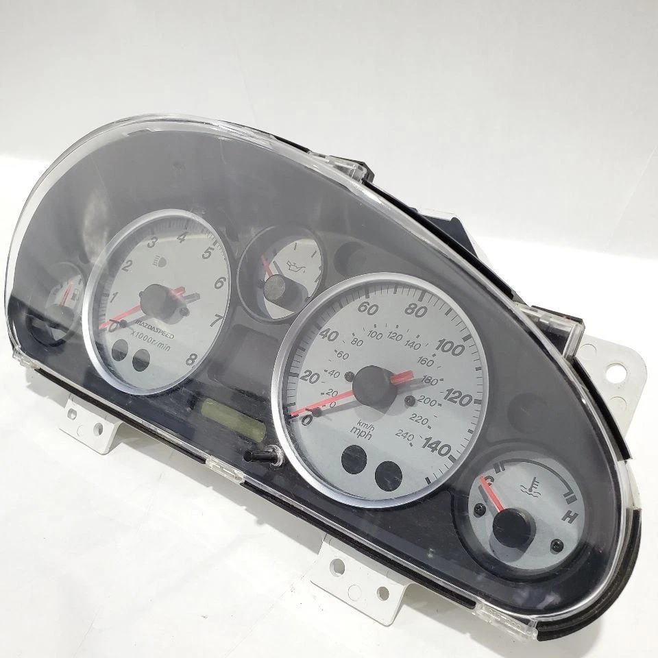 2004 2005 Mazda Speed Miata OEM Turbo Manual 6 Speed Speedometer Cluster - Image 3 of 4