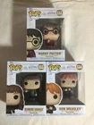 Funko Pop! Vinyl Harry Potter Hermione Granger Ron Weasley #132 #133 #134