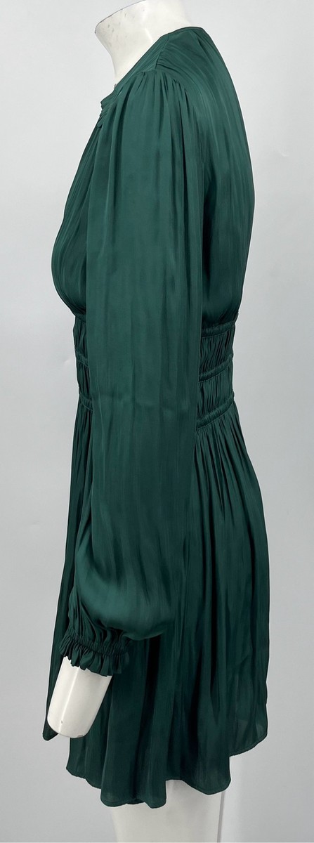 maje rianny embroidered satin dress Maje Rianny Embroidered Satin Dress In Blue Sky - 40% Off