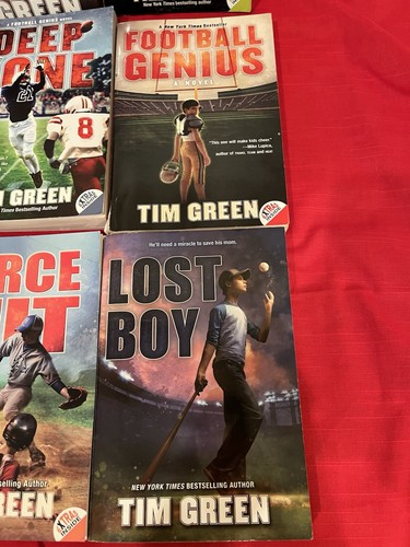 Lot Of 17 Tim Green Books - Baseball - Football - Great condition - Imagen 7 de 9