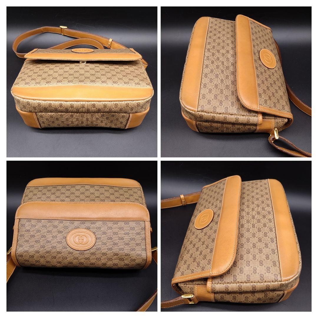 Authentic GUCCI Micro GG Pattern Shoulder Bag Int… - image 8