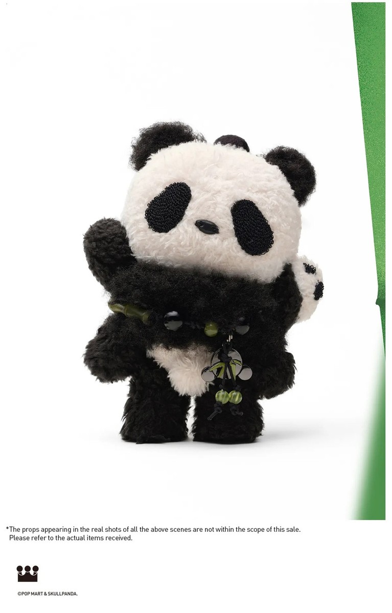 100% Authentic Skullpanda Lazy Panda Plush Doll Pendant Trend Art