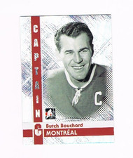 2011-12 ITG In The Game Captain C set break #13 Butch Bouchard  SILVER /150