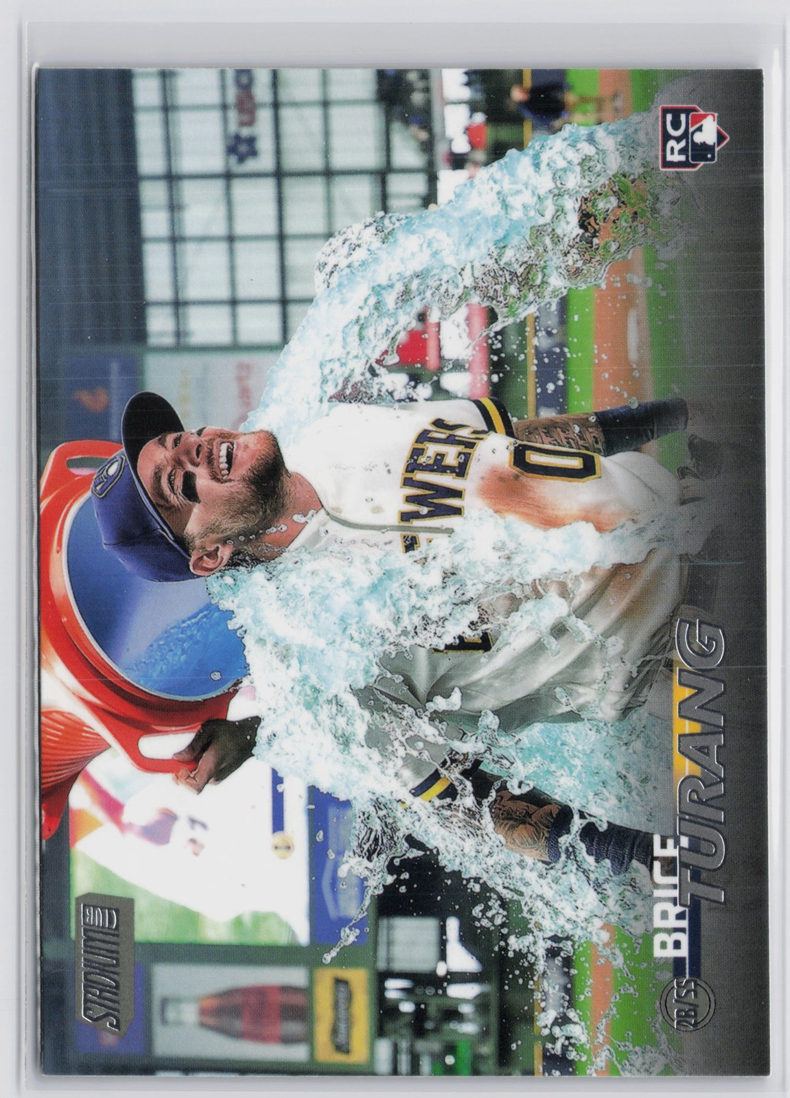 Brice Turang 2023 Stadium Club #116 RC Milwaukee Brewers