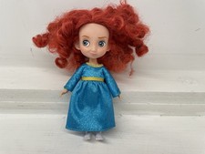 Disney Store Animator's Collection 5" Mini Muñeca Valiente Mérida, Vestido, Sin Zapatos