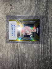 2024 Panini Prizm WWE Sensational Signatures Brooks Jensen Gold Disco Auto /10