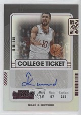 2022-23 Panini Chronicles Draft Picks Pink Noah Kirkwood #CT-NKI Auto 5c2