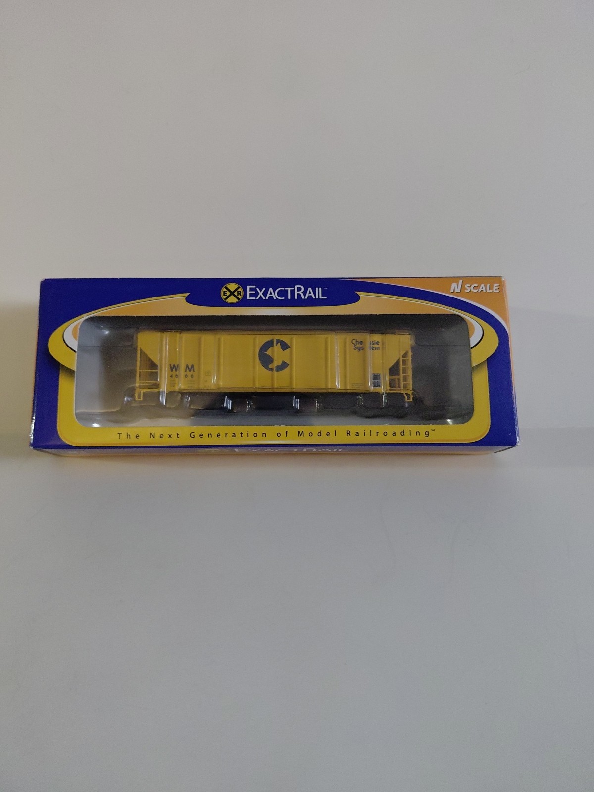 Exactrail N Scale #En-53003-6 Union Pacific  22833 Ps 4427 Covered Grain Hopper!