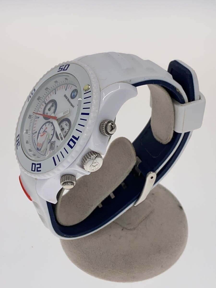 ice watch BM.CH.WE.B.S.13 Quartz Analog White Rubber Excellent