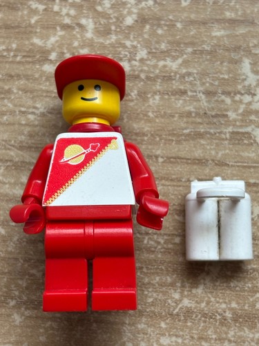 LEGO spaceman minifigure & extra tank