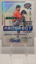 2024 PANINI PROSPECT MOJO XFRACTOR #125 HERICK HERNANDEZ RC AUTO 19/25