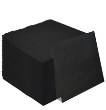 50 Pieces 2-ply Black Napkin Cocktail Napkins Beverage Napkins Dessert Napkin...