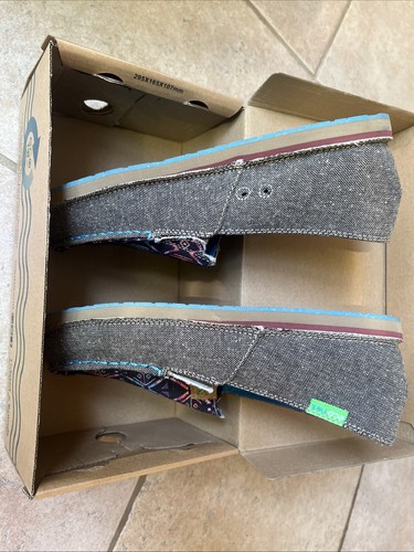 Twisted X Casual Shoes Womens ecoTWX Dust Blue Aztec WCL0014 Size 9.5m LXP00250 - Picture 6 of 8