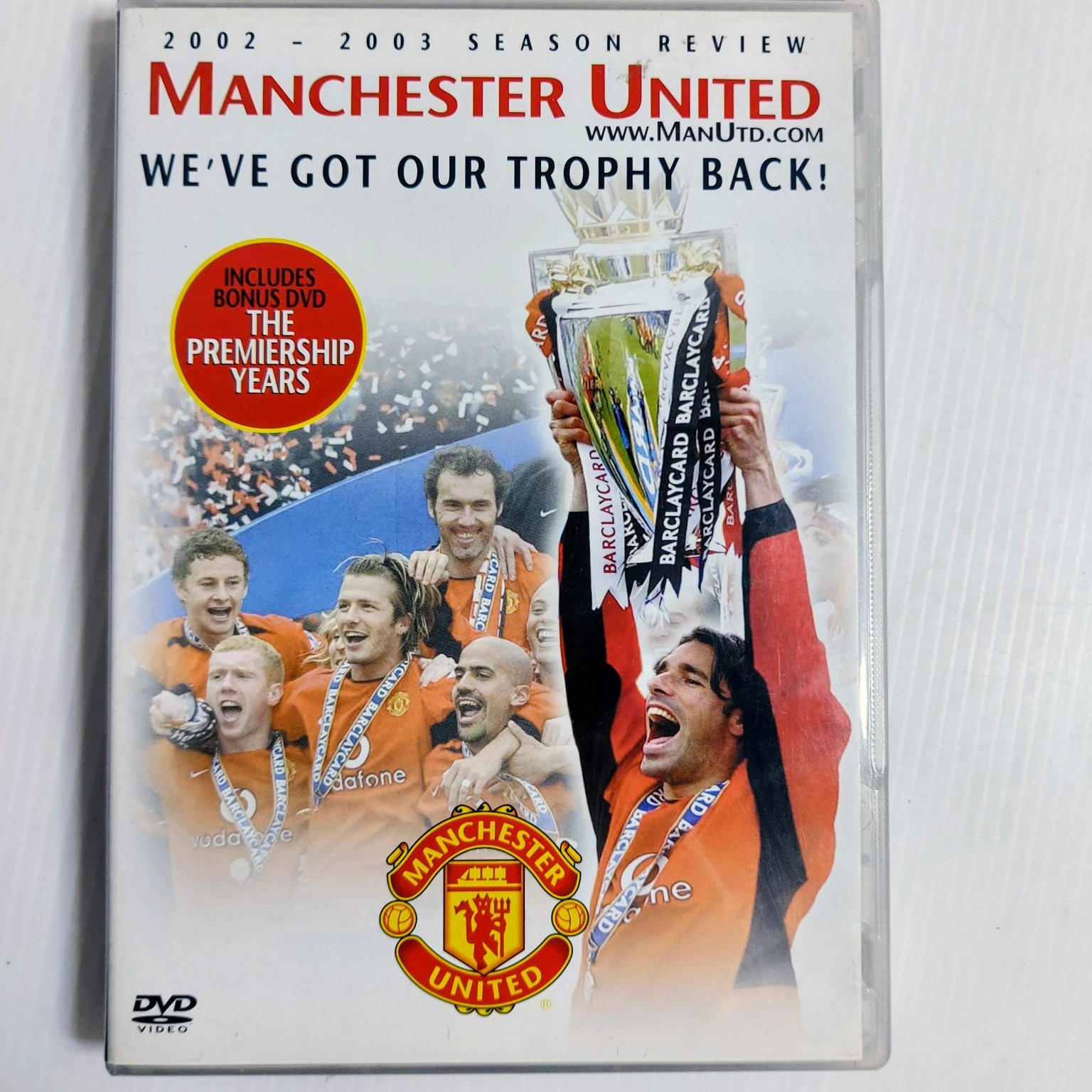 Manchester United: We've Got Our Trophy Back! 2003 DVD Season Review