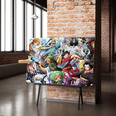 LEINWANDDRUCK - FERTIG ZUM AUFHÄNGEN - WANDBILD - EINSTÜCK - HORIZONTAL - KUNST