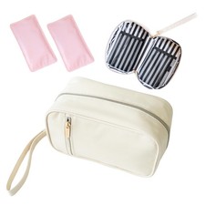 Breast Milk Cooler Travel Bag - Stylish Polyester Breastmilk Storage Bag Hold...