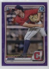 2020 Bowman Draft Chrome Purple Refractor 130/250 Tanner Burns #BD-115 09an