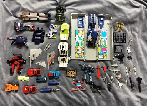 Vintage G1 Transformers Action Figure Weapon Parts  Accessories Mixed Lot Takara