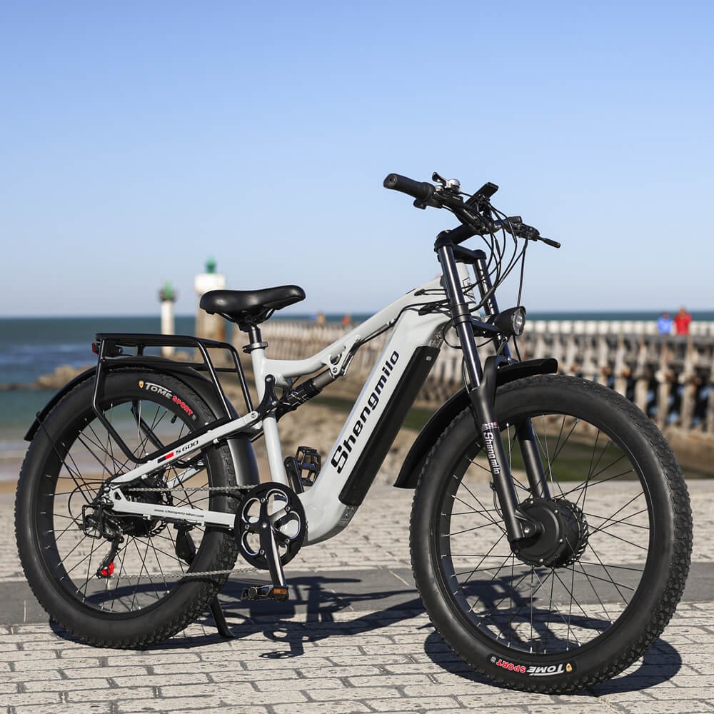 Shengmilo S600 2000W Electric Bike 48V 17.5AH 26" E-MountainBike Off-Road 45KM/H