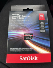 SanDisk MicroSD Express 512GB Memory Card - Brand New FREE SHIPPING