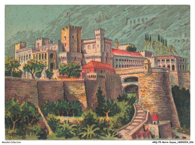 ARQP5-0318-BARRE-DAYEZ - Monaco - Le Palais