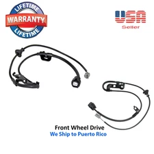 2 ABS Wheel Speed Sensor Wire Harness Connector Rear R & L Fit Toyota Lexus FWD