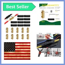 10Pcs 6-10AWG 6 8 10 Gauge Wire Connectors Nut Kit 80Amp Screw Quick Terminal...